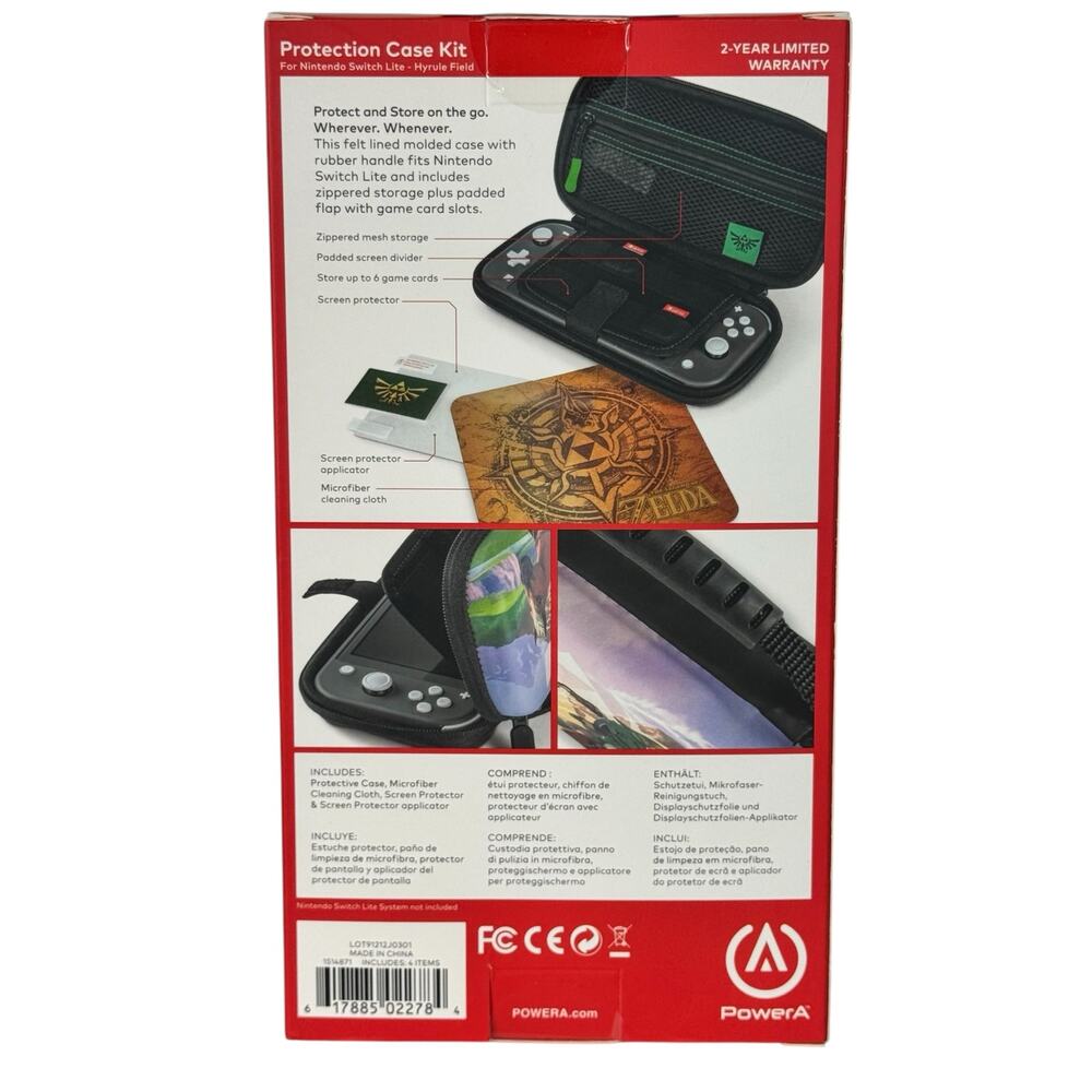 Legend of Zelda Nintendo Switch Protection Case Kit - Picture 2 of 7